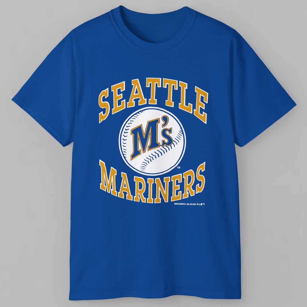 Vintage 90s Seattle Mariners Logo T-Shirt Vintage 90s Seattle Mariners Logo T-Shirt