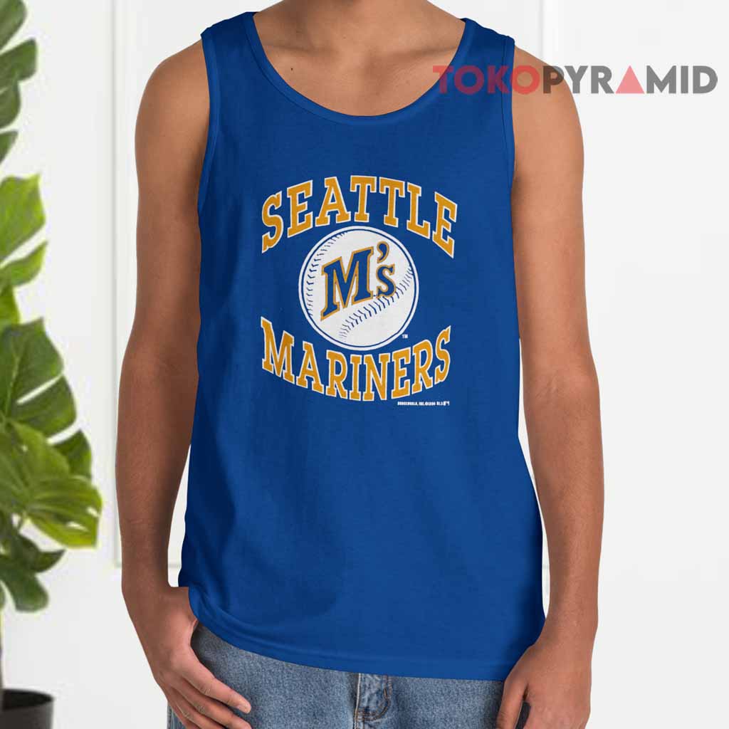 Vintage 90s Seattle Mariners Logo Tank Top Vintage 90s Seattle Mariners Logo Tank Top