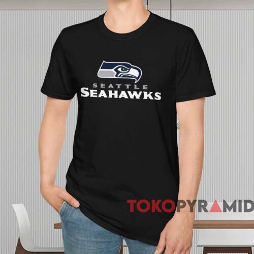 Vintage 90s Seattle Seahawks Logo Shirt Black T shirt Vintage 90s Seattle Seahawks Logo Shirt Black T shirt