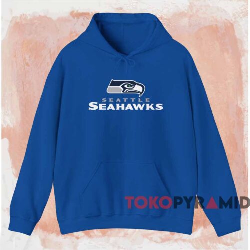 Vintage 90s Seattle Seahawks Logo Shirt Blue Hoodie Vintage 90s Seattle Seahawks Logo Shirt Blue Hoodie