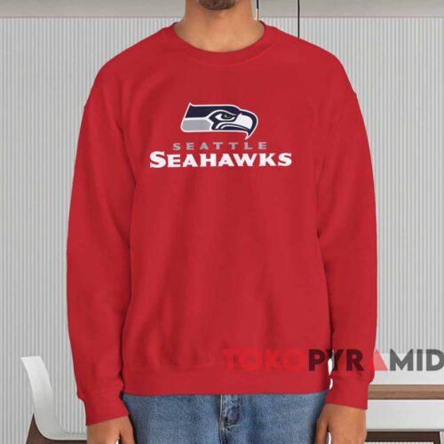 Vintage 90s Seattle Seahawks Logo Shirt Red Sweatshirt Vintage 90s Seattle Seahawks Logo Shirt Red Sweatshirt