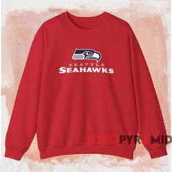 Vintage 90s Seattle Seahawks Logo Shirt 3 Vintage 90s Seattle Seahawks Logo Shirt Red Sweatshirt