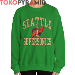 Vintage 90s Seattle Supersonics Logo Shirt