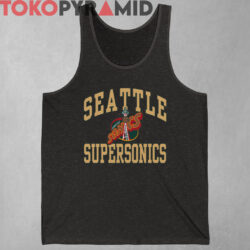 Vintage 90s Seattle Supersonics Logo Shirt