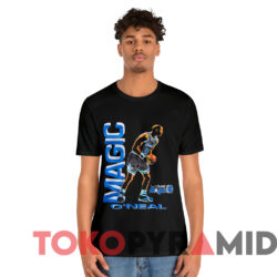 Vintage 90s Shaquille O’neal Orlando Magic Nba T shirt Black T shirt