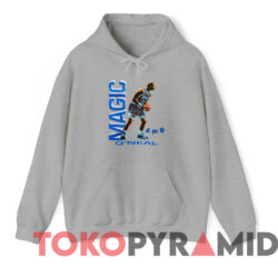 Vintage 90s Shaquille O’neal Orlando Magic Nba T shirt Grey Hoodie