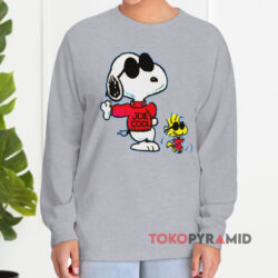 Vintage 90s Snoopy Joe Cool Woodstock Peanuts Shirt 4 Vintage 90s Snoopy Joe Cool Woodstock Peanuts Long sleeved