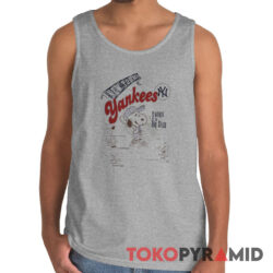 Vintage 90s Snoopy Peanuts Yankees Tank Top