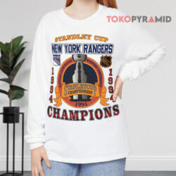 Vintage 90's Stanley Cup New York Rangers Champions 94 Nhl Hockey Long sleeved