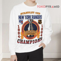 Vintage 90's Stanley Cup New York Rangers Champions 94 Nhl Hockey Sweatshirt