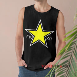 トップス 00s stussy fire pattern logo tank top トップス 00s stussy fire pattern logo tank top Stussy - Mens