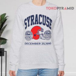 Vintage 90s Syracuse Football 1990 Aloha Bowl Shirt 3 Vintage 90s Syracuse Football 1990 Aloha Bowl Sweatshirt