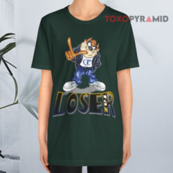 Vintage 90s Tasmanian Devil Taz Loser Shirt 4 Vintage 90s Tasmanian Devil Taz Loser Shirt