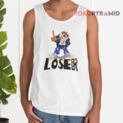 Vintage 90s Tasmanian Devil Taz Loser Shirt 2 Vintage 90s Tasmanian Devil Taz Loser Tank Top