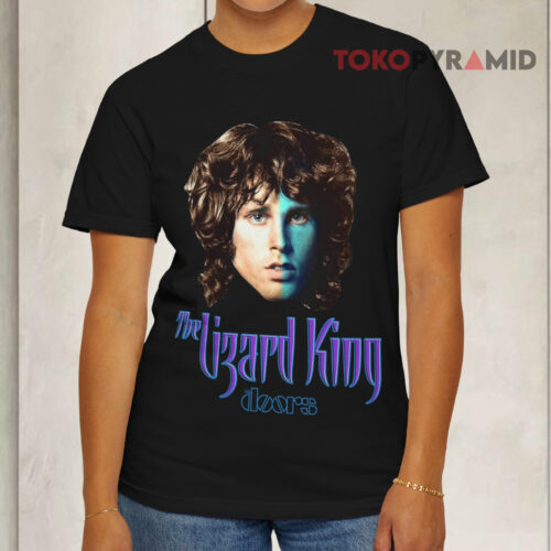 Vintage 90's The Doors Jim Morrison The Lizard King Black T shirt Vintage 90's The Doors Jim Morrison The Lizard King Black T shirt