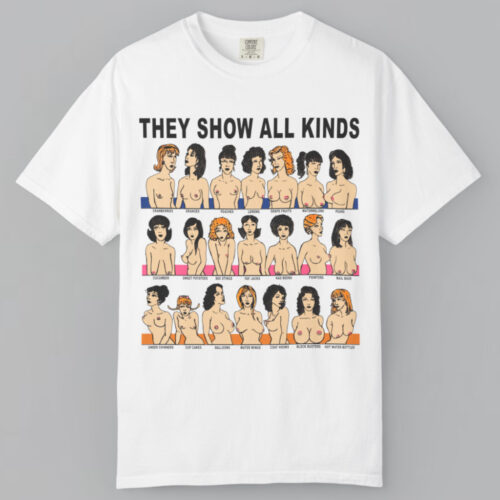 Vintage 90s They Show All Kinds Of Boobs Sexual Joke T shirt Vintage 90s They Show All Kinds Of Boobs Sexual Joke T shirt
