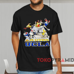 Vintage 90s UCLA Bruins Looney Tunes Sweatshirt 4 Vintage 90s Ucla Bruins Looney Tunes Sweatshirt Black T shirt