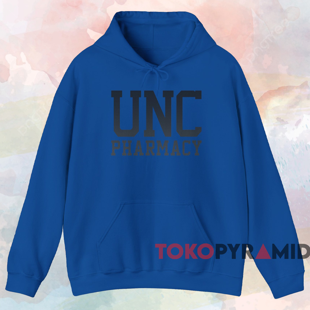 Vintage 90s Unc Pharmacy Shirt Blue Hoodie Vintage 90s Unc Pharmacy Shirt Blue Hoodie