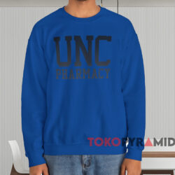 Vintage 90s UNC Pharmacy Shirt 4 Vintage 90s Unc Pharmacy Shirt Blue Sweatshirt