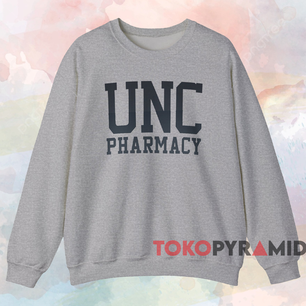 Vintage 90s Unc Pharmacy Shirt Grey Sweatshirt Vintage 90s Unc Pharmacy Shirt Grey Sweatshirt
