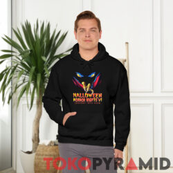 Vintage 90s Universal Studios Halloween Horror Nights Vi Journey Into Fear Shirt Hoodie