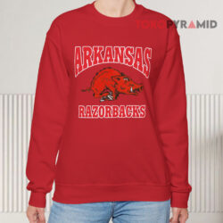 Vintage 90s University Of Arkansas Razorbacks Shirt 3 Vintage 90s University Of Arkansas Razorbacks Sweatshirt