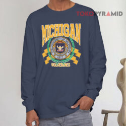Vintage 90s University Of Michigan College Long sleeved