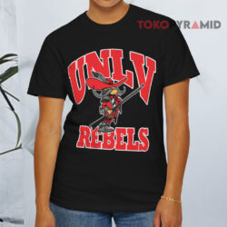 Vintage 90s Unlv Rebels Black T shirt