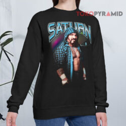 Vintage 90s WCW Saturn Wrestling WWF Shirt 3 Vintage 90s Wcw Saturn Wrestling Wwf Sweatshirt