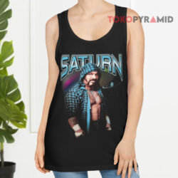 Vintage 90s WCW Saturn Wrestling WWF Shirt 2 Vintage 90s Wcw Saturn Wrestling Wwf Tank Top
