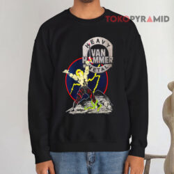 Vintage 90s WCW Van Hammer Heavy Metal Shirt 3 Vintage 90s Wcw Van Hammer Heavy Metal Sweatshirt
