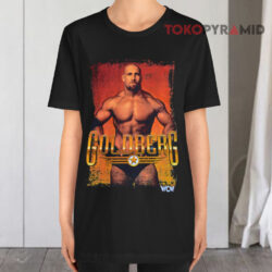Vintage 90s Wwf Wwe Wcw Goldberg Wrestling Black T shirt