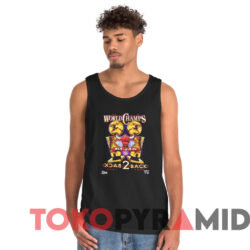 Vintage 91 92 Chicago Bulls Back 2 Back Nba T shirt Black TankTop