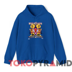 Vintage 91 92 Chicago Bulls Back 2 Back Nba T shirt Blue Hoodie