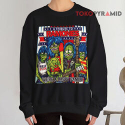 Vintage A Tribute To Ramones We're A Happy Family 2003 Sweatshirt