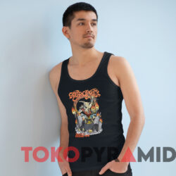 Vintage Aerosmith 1990 Voodoo Medicine Man T-Shirt 4 Vintage Aerosmith 1990 Voodoo Medicine Man T shirt Black TankTop