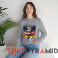 Vintage Aerosmith 1997 Nine Lives Tour T shirt Grey Sweatshirt