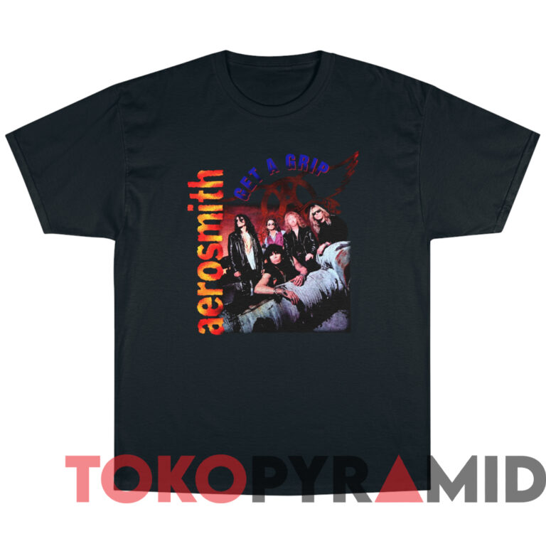 Vintage Aerosmith Get a Grip World Tour 1994 T-shirt - TokoPyramid
