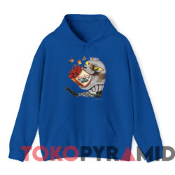 Vintage Aerosmith Nine Lives 1997 World Tour T shirt Blue Hoodie