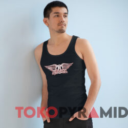 Vintage Aerosmith Wing Logo T-Shirt 4 Vintage Aerosmith Wing Logo T shirt Black TankTop