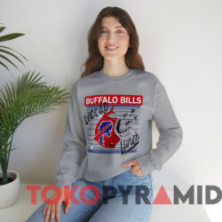 Vintage Afc Champs Buffalo Bills Let's Do Lunch T shirt Grey Sweatshirt