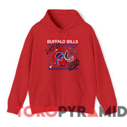 Vintage Afc Champs Buffalo Bills Let's Do Lunch T shirt Red Hoodie