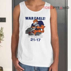 Vintage Alabama Vs Auburn 1986 Iron Bowl War Eagle Shirt 4 Vintage Alabama Vs Auburn 1986 Iron Bowl War Eagle Tank Top