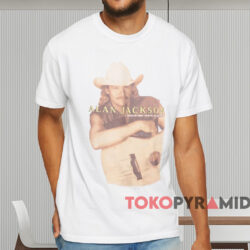 Vintage Alan Jackson High Mileage T shirt White T shirt