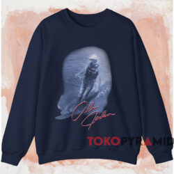 Vintage Alan Jackson Surfing T-shirt 4 Vintage Alan Jackson Surfing T shirt Navy Sweatshirt