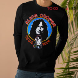 Vintage Alice Cooper Concert 1979 Tour Rock Shirt 4 Vintage Alice Cooper Concert 1979 Tour Rock Long sleeved