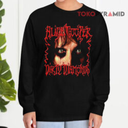 Vintage Alice Cooper Dirty Diamonds Long sleeved
