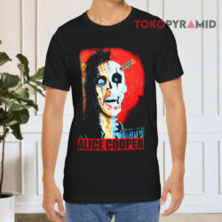 Vintage Alice Cooper Trashed Horror Black T shirt
