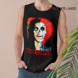 Vintage Alice Cooper Trash Horror Shirt 2 Vintage Alice Cooper Trashed Horror Tank Top