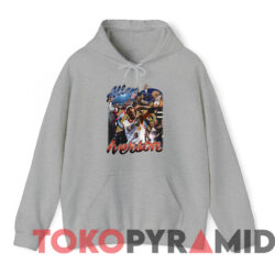 Vintage Allen Iverson The Answer Philadelphia 76ers T-shirt 2 Vintage Allen Iverson The Answer Philadelphia 76ers T shirt Grey Hoodie